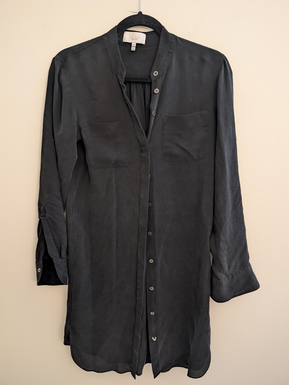 Adam by Adam Lippes 100% Silk Shirt Dress – Size 2